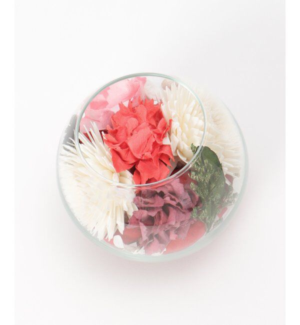 Lbc with Life「MDグラスボウル レッド」|アロマ・ルームフレグランス|