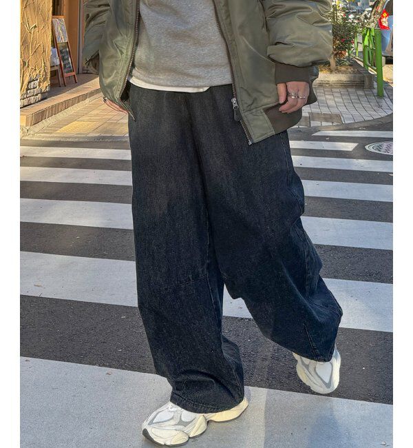 Lbc with Life「デニムカーブパンツ」|その他|