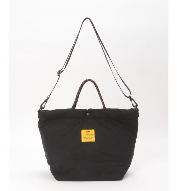 Lbc with Life「【撥水】KiU キウ パデットトートバッグ」|傘|ブラック