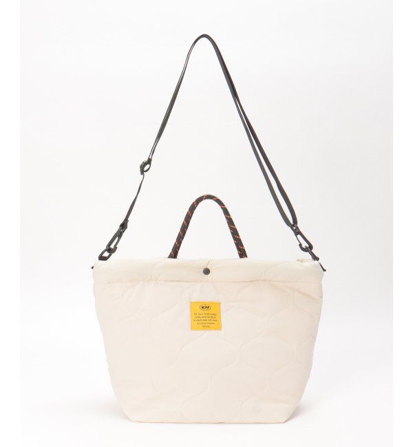 Lbc with Life「【撥水】KiU キウ パデットトートバッグ」|傘|アイボリー