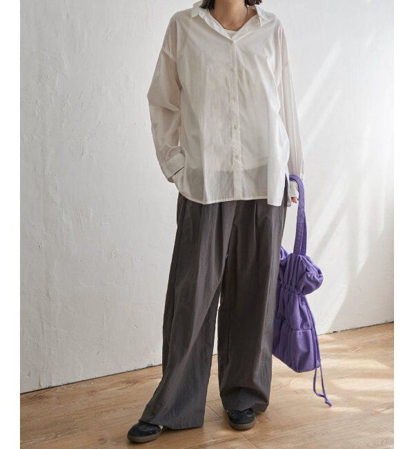 Lbc with Life「ふんわり70コットン2WAYシャツ」|シャツ・ブラウス|