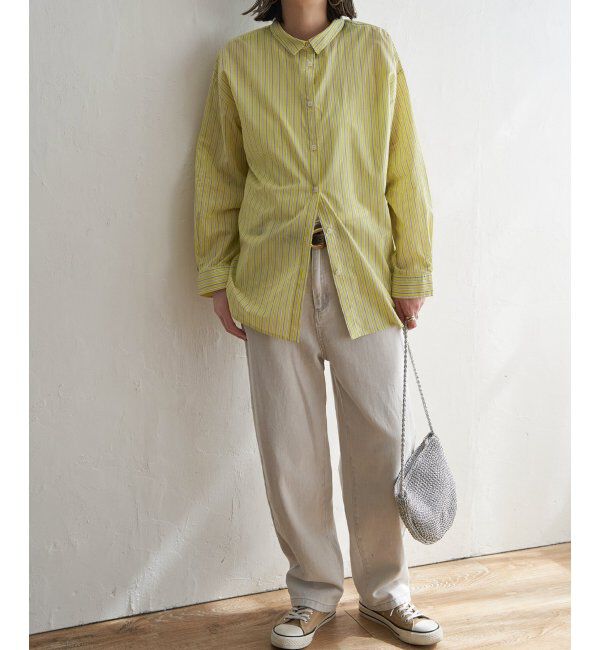 Lbc with Life「ふんわり70コットン2WAYシャツ」|シャツ・ブラウス|