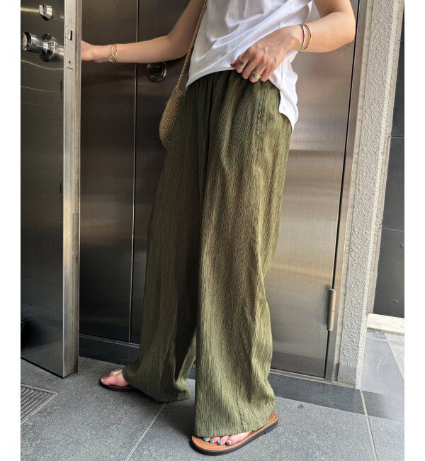 Lbc with Life「エアプリーツワイドイージーパンツ」|その他|