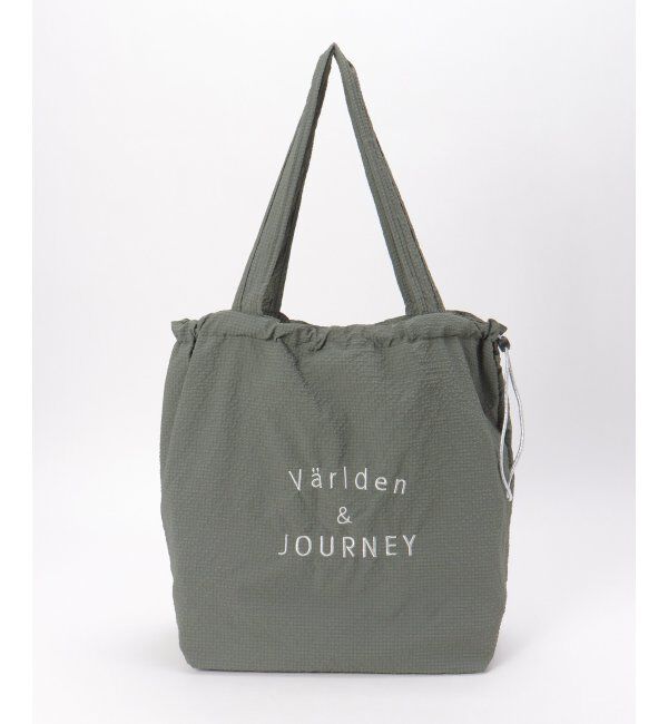 Lbc with Life「撥水サッカーポケッタブルトートバッグ」|その他|グレー