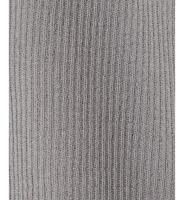 VENCE share style「【2点セット】レーヨンポリネックデザインリブカーディガン」|カーディガン|