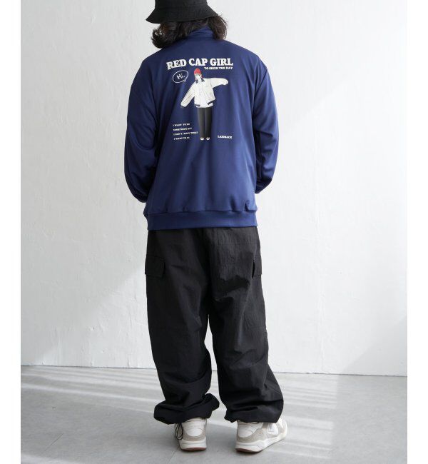 VENCE share style「【セットアップ対応】Red Cap Girl レッドキャップガール トラックジャケット」|カーディガン|