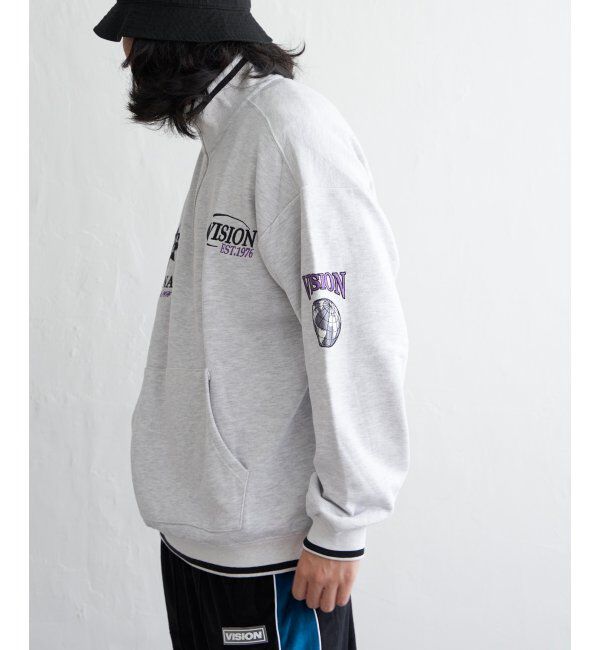 VENCE share style「VISION STREET WEAR ビジョンストリートウェア リブラインハーフジップ」|その他|