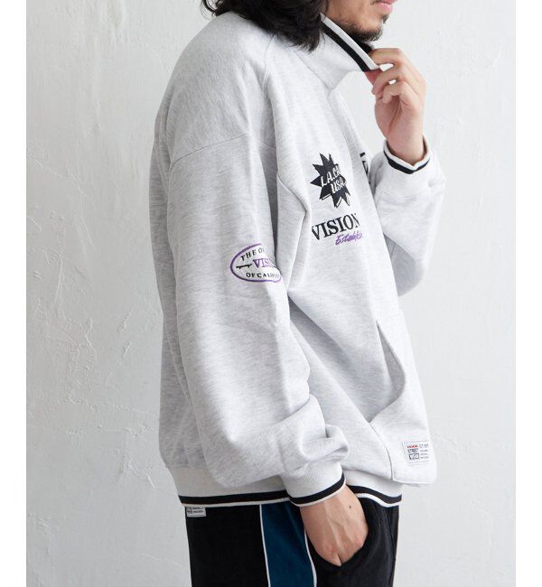 VENCE share style「VISION STREET WEAR ビジョンストリートウェア リブラインハーフジップ」|その他|