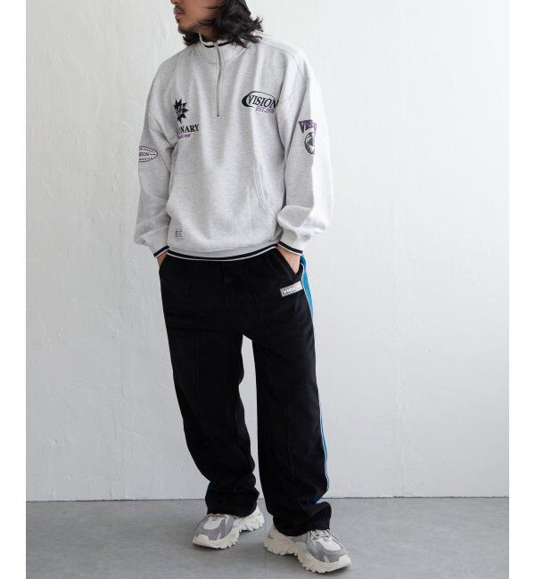 VENCE share style「VISION STREET WEAR ビジョンストリートウェア リブラインハーフジップ」|その他|