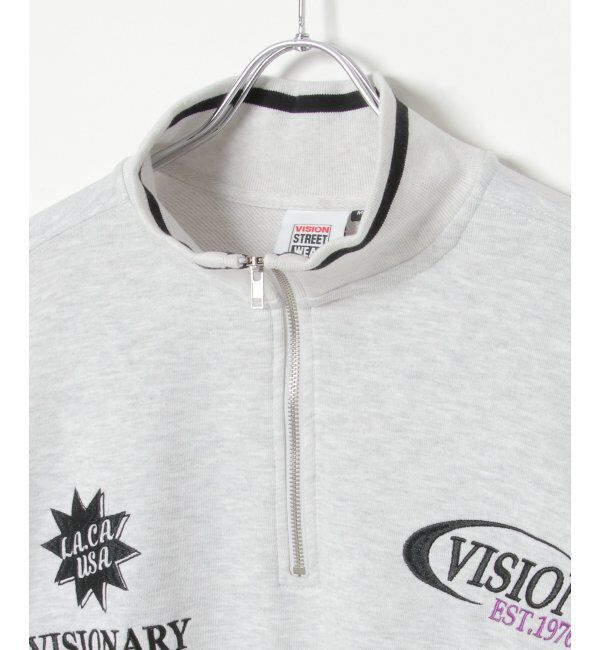VENCE share style「VISION STREET WEAR ビジョンストリートウェア リブラインハーフジップ」|その他|