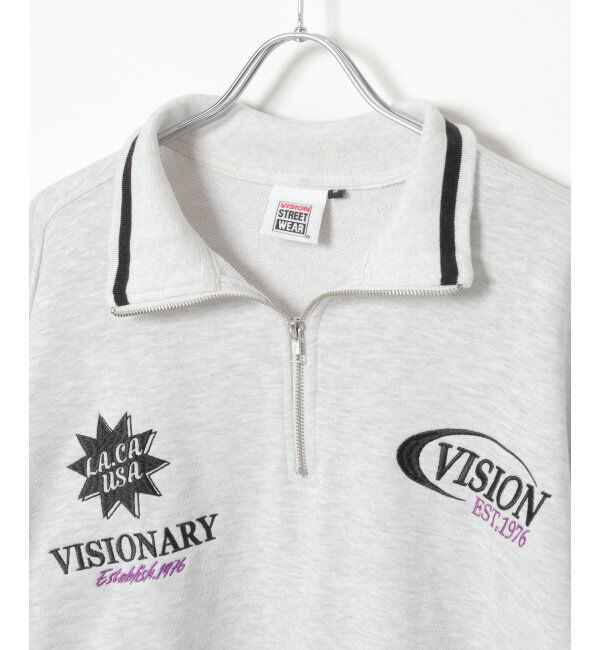 VENCE share style「VISION STREET WEAR ビジョンストリートウェア リブラインハーフジップ」|その他|