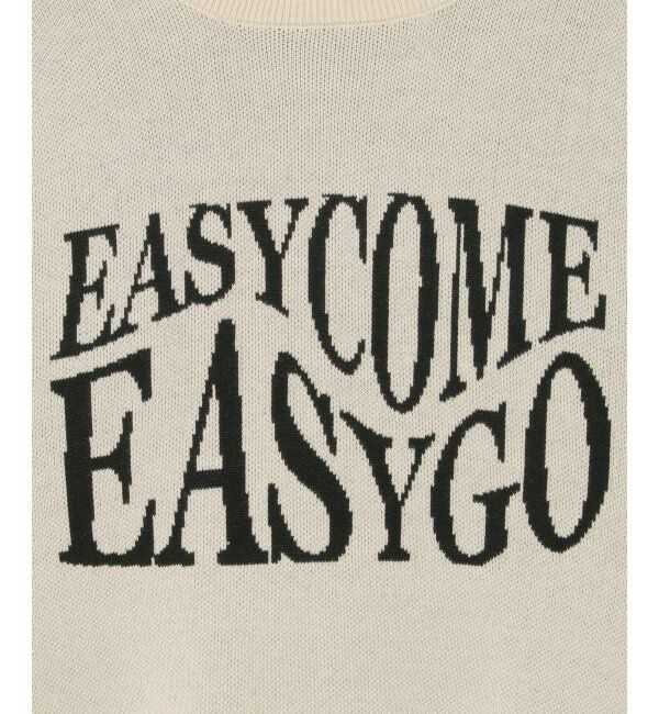 VENCE share style「綿アクリルジャガードロゴプルオーバー」|ニット・セーター|