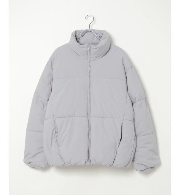 VENCE share style「スタンドパデッドキルトジャケット」|ブルゾン・スタジャン|ライトグレイ