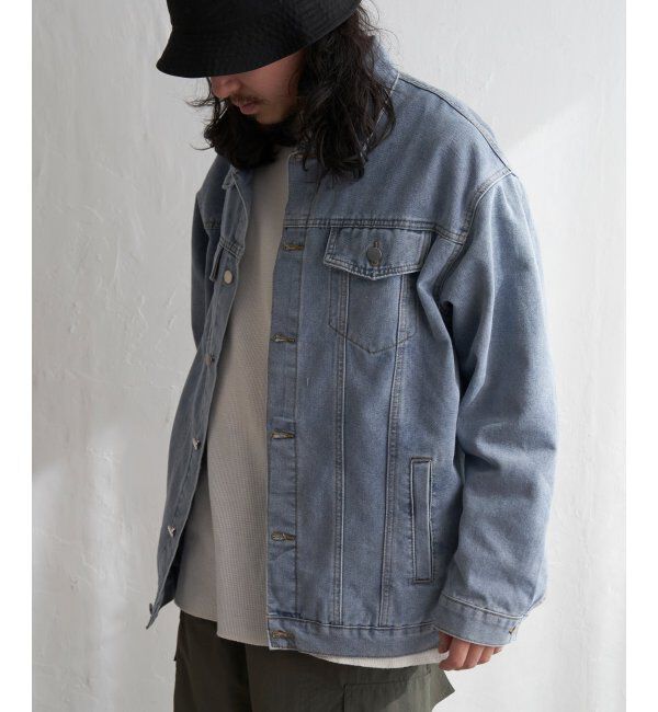 VENCE share style「デニムジャケット」|ブルゾン・スタジャン|