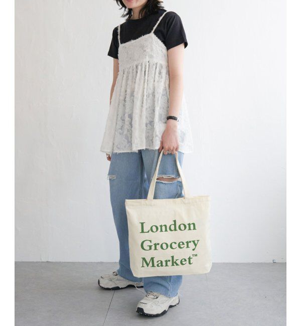 VENCE share style「フリンジジャガードキャミソール」|タンクトップ|