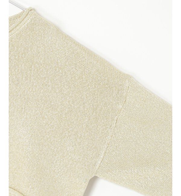 VENCE share style「ラメリリーヤーンショートトップス」|ニット・セーター|