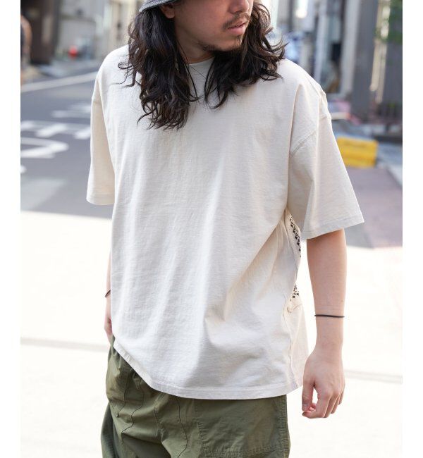 VENCE share style「ピグメントバンダナTシャツ」|Tシャツ・カットソー|