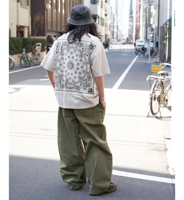 VENCE share style「ピグメントバンダナTシャツ」|Tシャツ・カットソー|