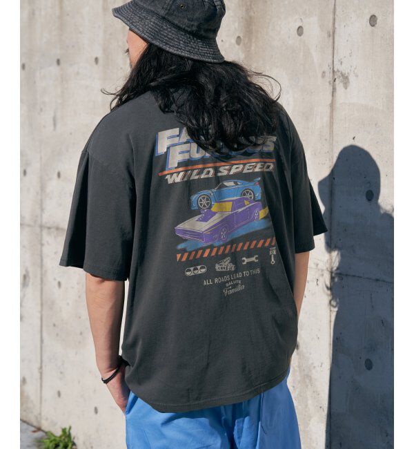 VENCE share style「ワイルドスピードピグメントTシャツ」|Tシャツ・カットソー|