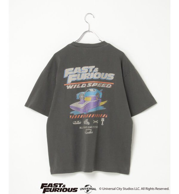 VENCE share style「ワイルドスピードピグメントTシャツ」|Tシャツ・カットソー|