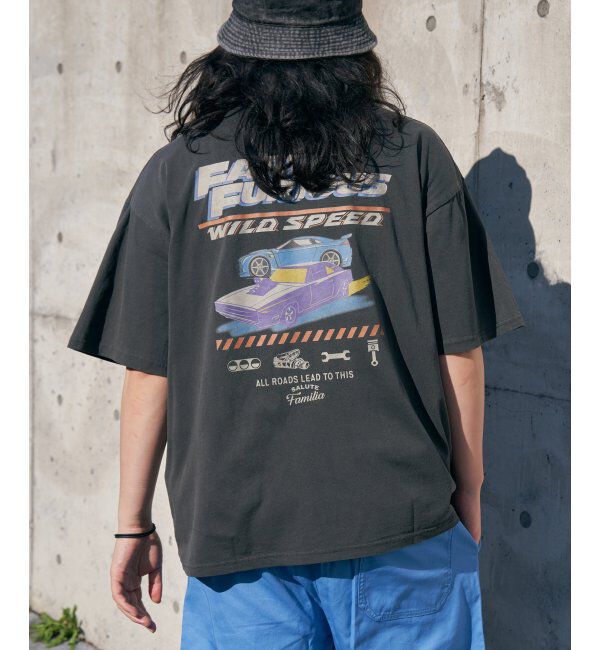 VENCE share style「ワイルドスピードピグメントTシャツ」|Tシャツ・カットソー|