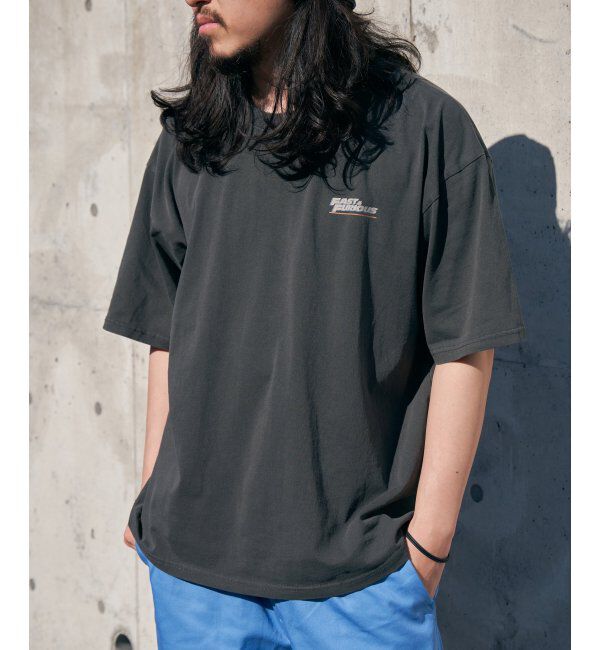 VENCE share style「ワイルドスピードピグメントTシャツ」|Tシャツ・カットソー|