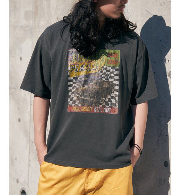 VENCE share style「ワイルドスピードピグメントTシャツ」|Tシャツ・カットソー|