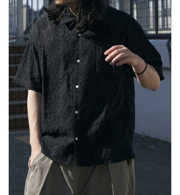 VENCE share style「エンブロイダリーシャツ」|Tシャツ・カットソー|