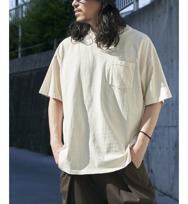 VENCE share style「ピグメントビッグTee」|Tシャツ・カットソー|ホワイト