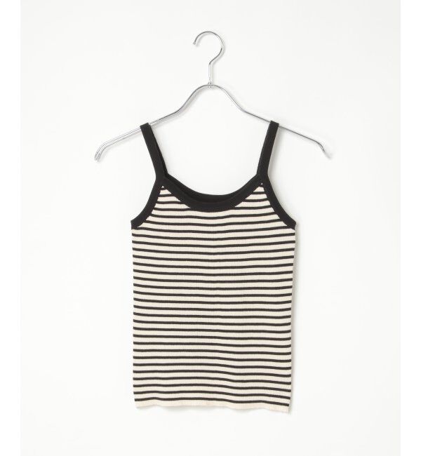 VENCE share style「ボーダー配色キャミソール」|タンクトップ|