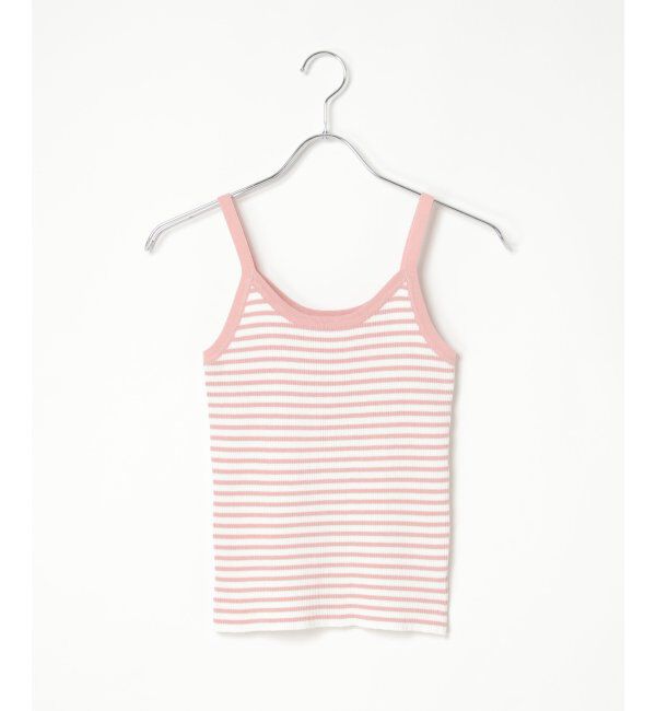 VENCE share style「ボーダー配色キャミソール」|タンクトップ|