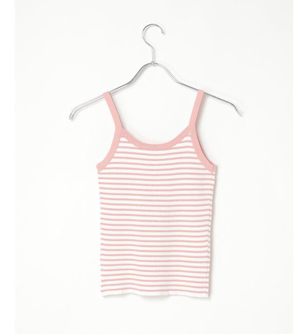 VENCE share style「ボーダー配色キャミソール」|タンクトップ|