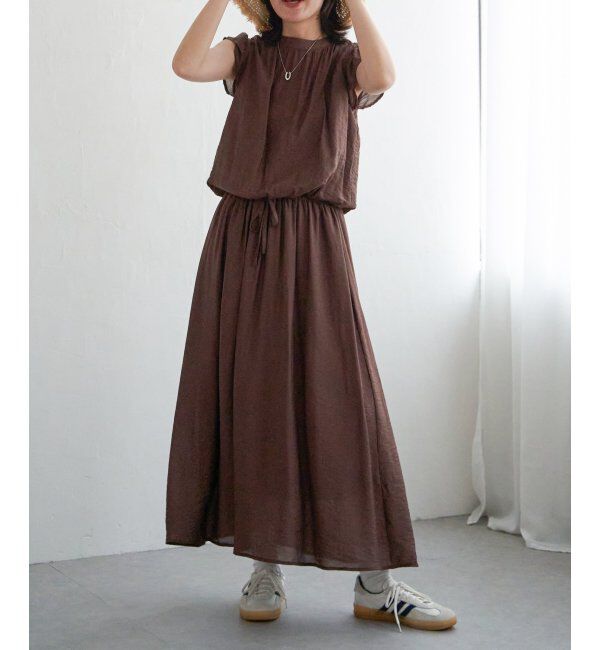 VENCE share style「ＲＮブラウジングワンピース」|ワンピース|