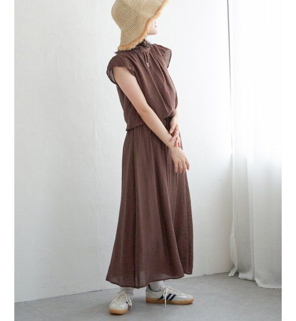 VENCE share style「ＲＮブラウジングワンピース」|ワンピース|