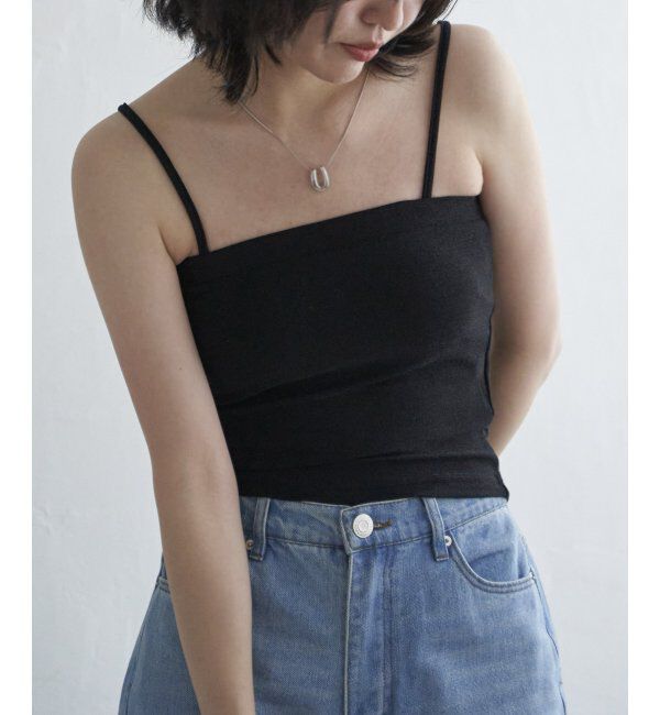 VENCE share style「ラメカットソーベアトップ」|タンクトップ|