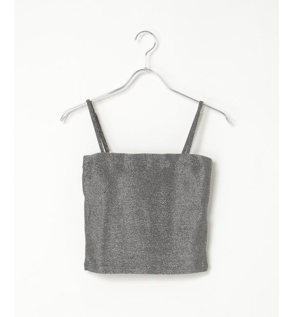 VENCE share style「ラメカットソーベアトップ」|タンクトップ|