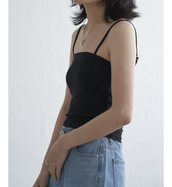 VENCE share style「ラメカットソーベアトップ」|タンクトップ|