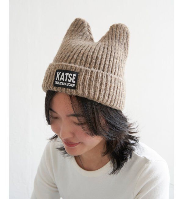 VENCE share style「ねこみみニット帽」|ニット帽|
