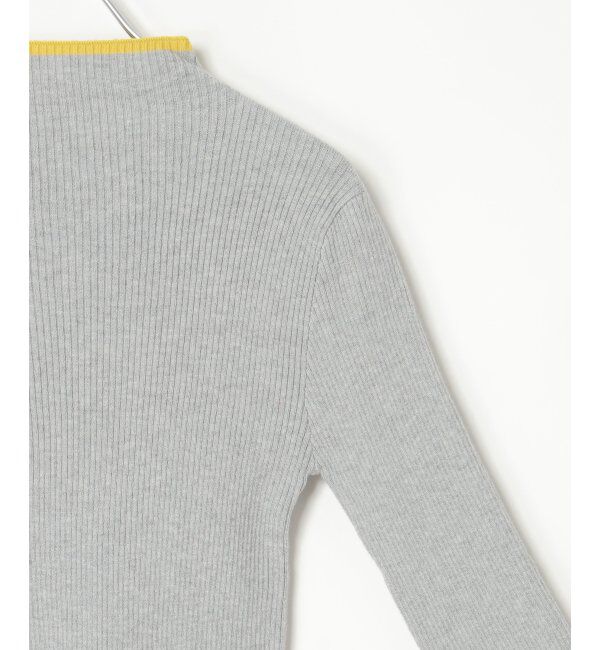 VENCE share style「配色スリット袖ハイネックニット」|タンクトップ|