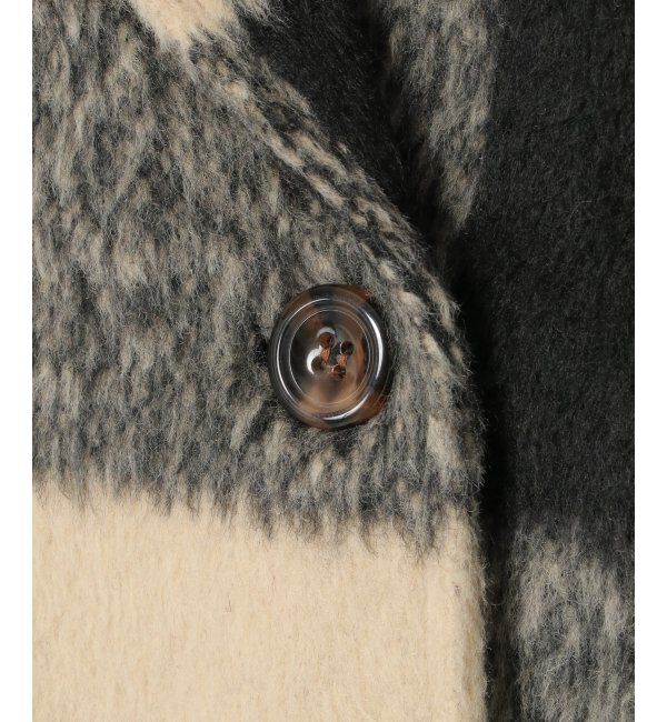 VENCE share style「チェックミドル丈ジャケット」|その他|