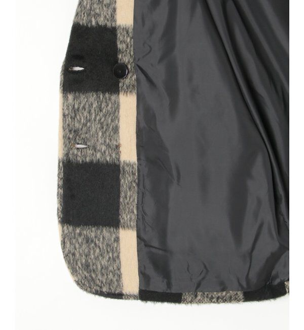 VENCE share style「チェックミドル丈ジャケット」|その他|