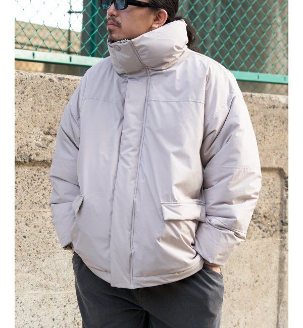 VENCE share style「ポリタスラン中わたハーフジャケット」|その他|