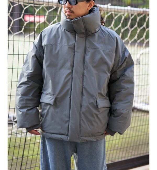 VENCE share style「ポリタスラン中わたハーフジャケット」|その他|