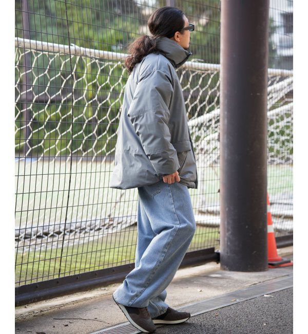 VENCE share style「ポリタスラン中わたハーフジャケット」|その他|