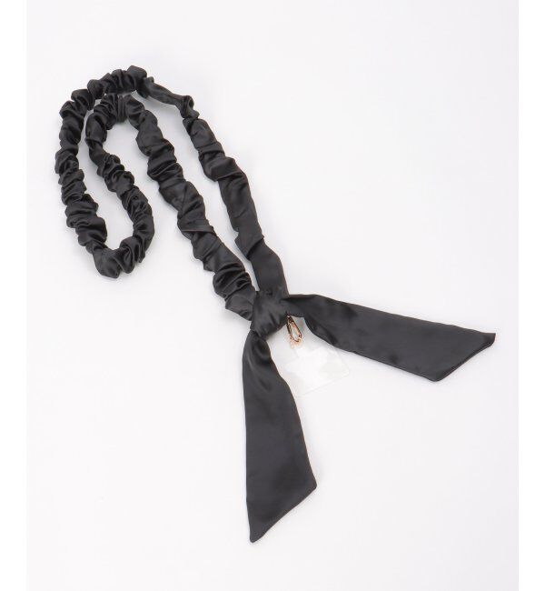 VENCE share style「サテンスカーフ風ストラップ」|ネックレス|