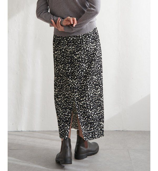 VENCE share style「セルフカット裏起毛プリーツスカート」|スカート|