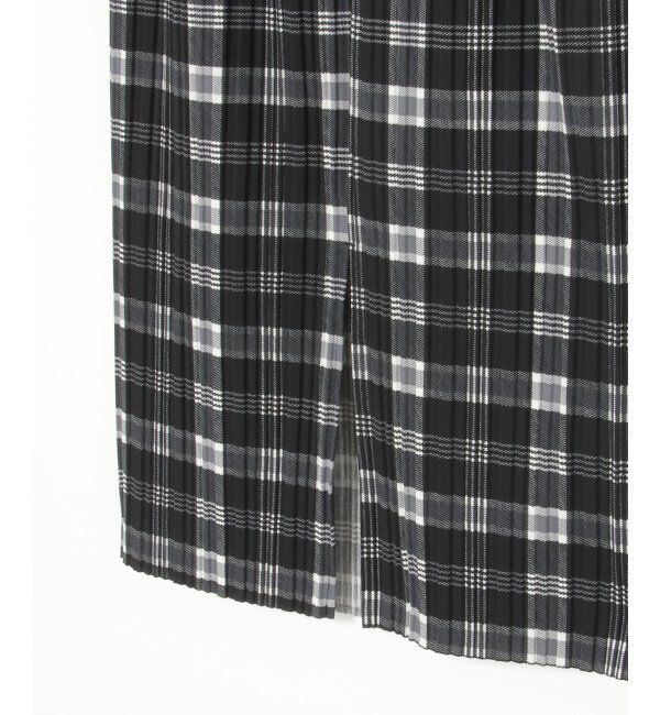 VENCE share style「セルフカット裏起毛プリーツスカート」|スカート|