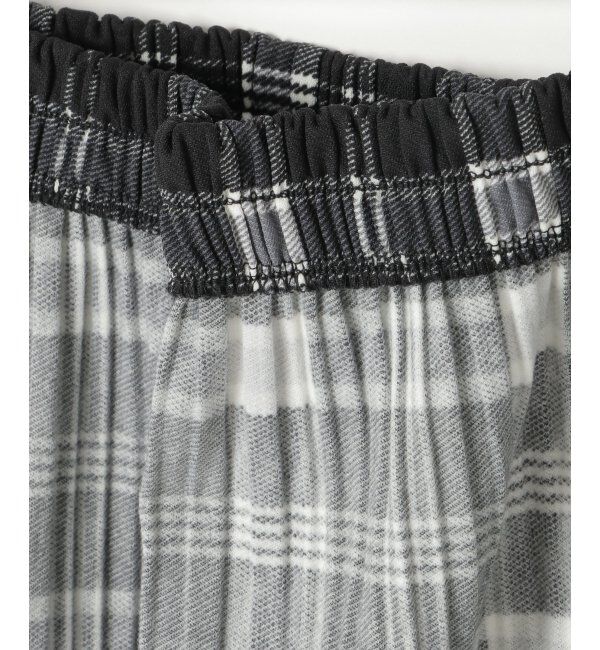 VENCE share style「セルフカット裏起毛プリーツスカート」|スカート|