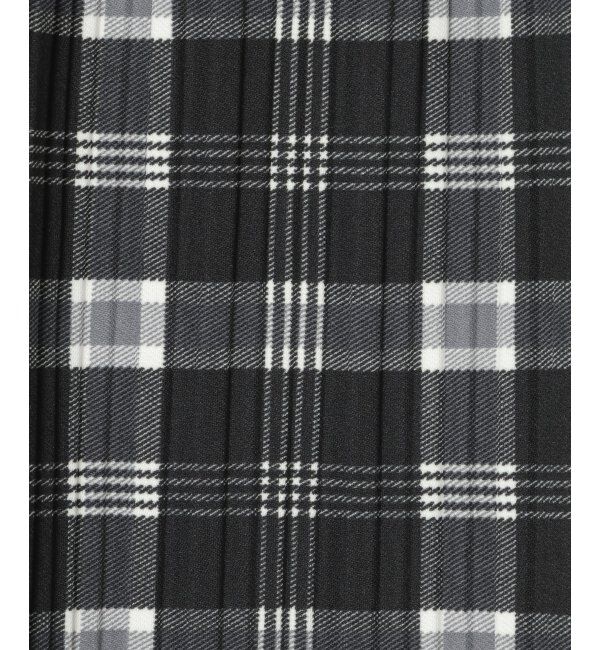 VENCE share style「セルフカット裏起毛プリーツスカート」|スカート|