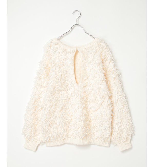 VENCE share style「前後2WAYループヤーンプルオーバー」|ニット・セーター|